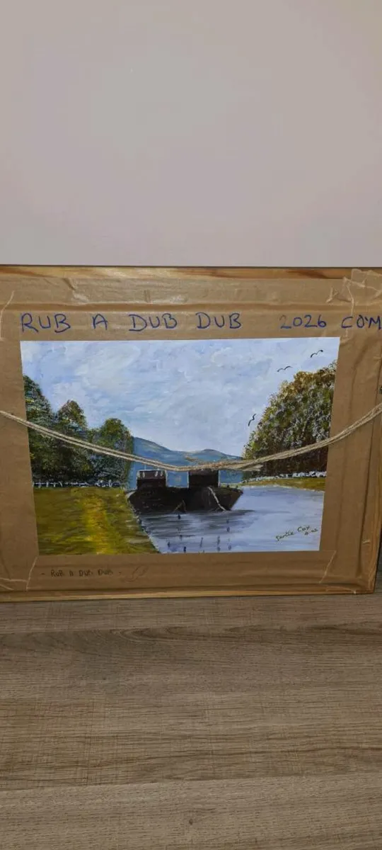 Contemporary Minimalist Niave Original Painting - Image 4