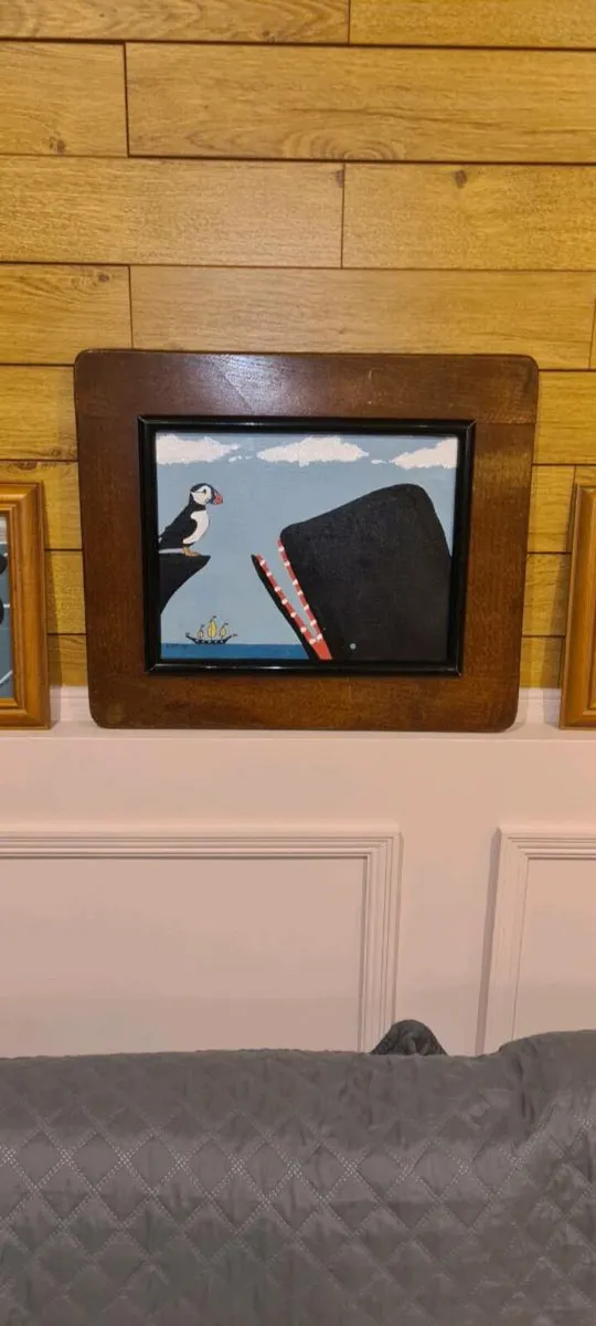 Contemporary Minimalist Niave Original Painting - Image 1