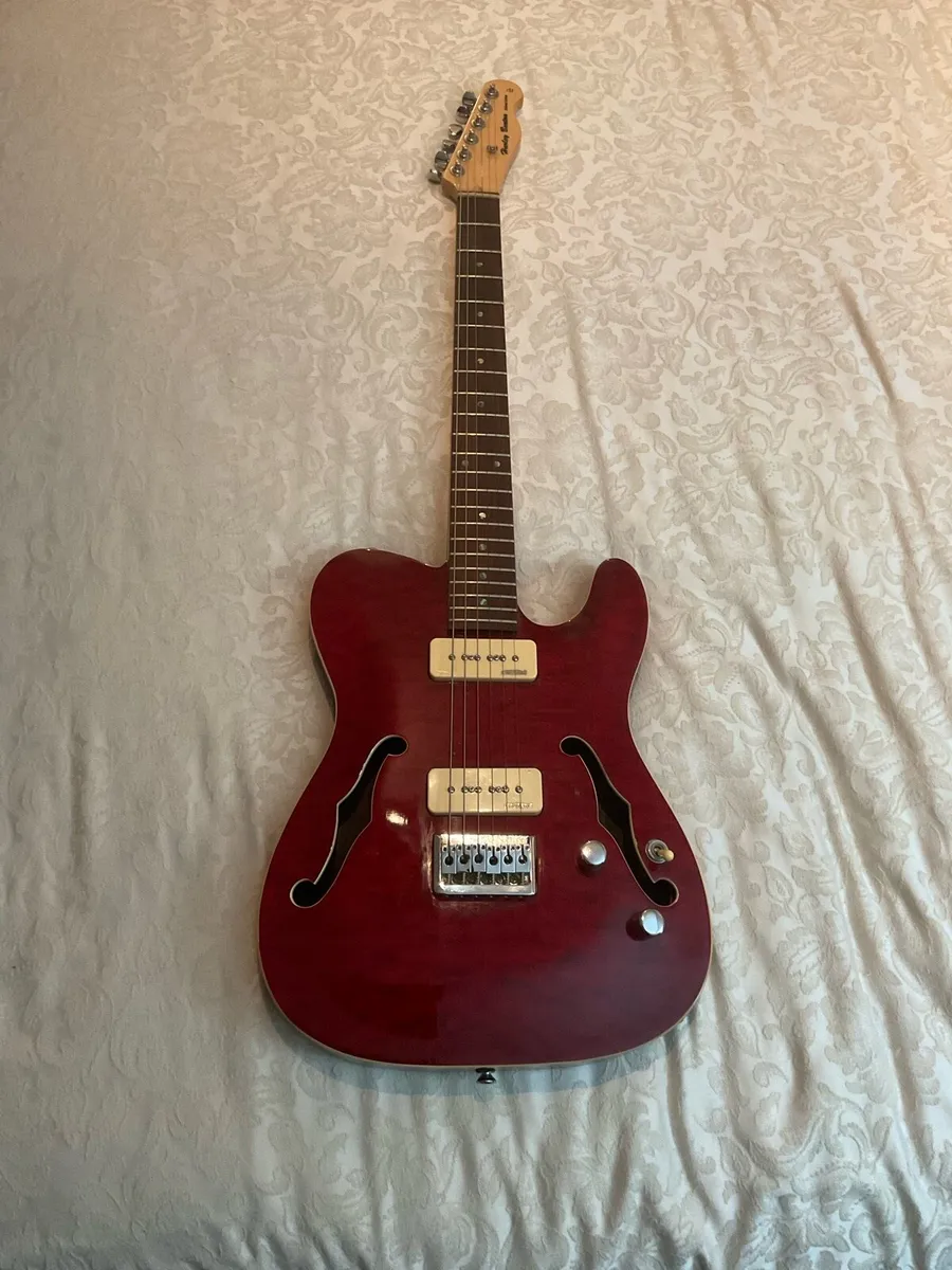 Harley Benton hollow body telecaster - Image 1