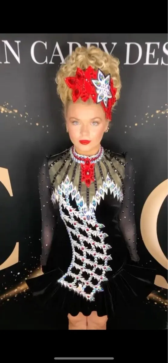 Stunning John Carey Irish Dance Dress for sale - Image 3