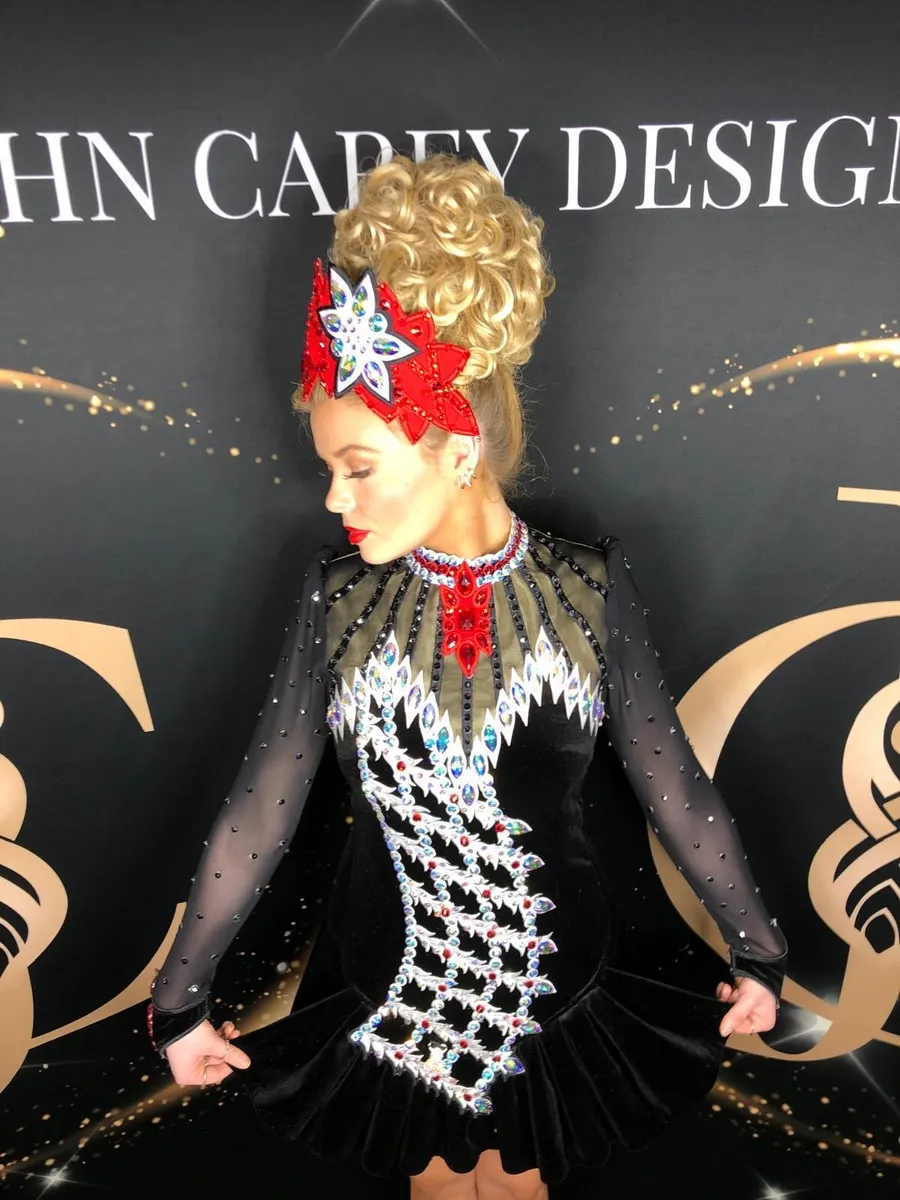 Stunning John Carey Irish Dance Dress for sale - Image 1