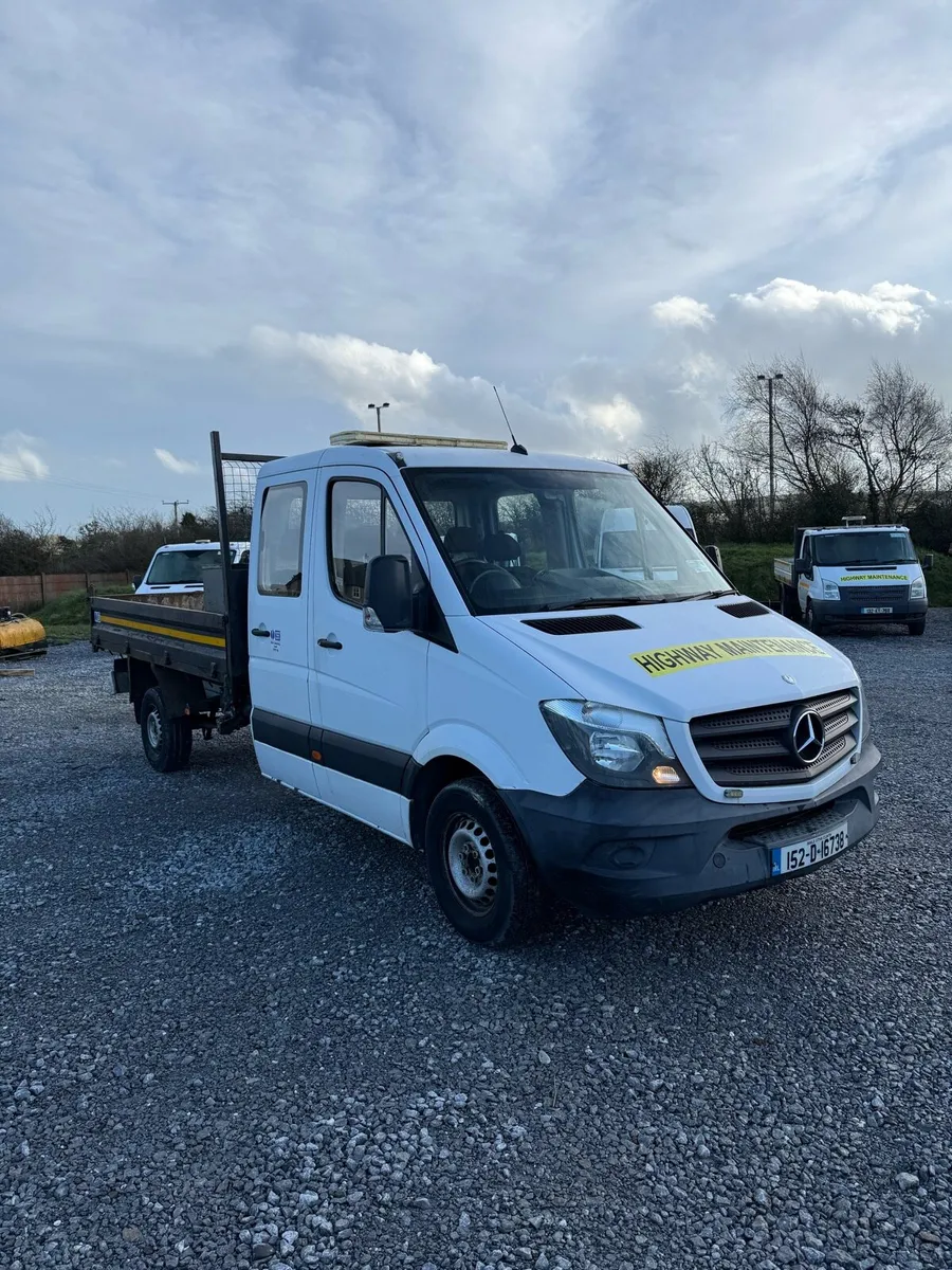 Mercedes Sprinter Crewcab Tipper - Image 1