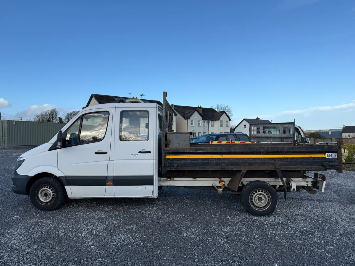 Mercedes Sprinter Crewcab Tipper - Image 3