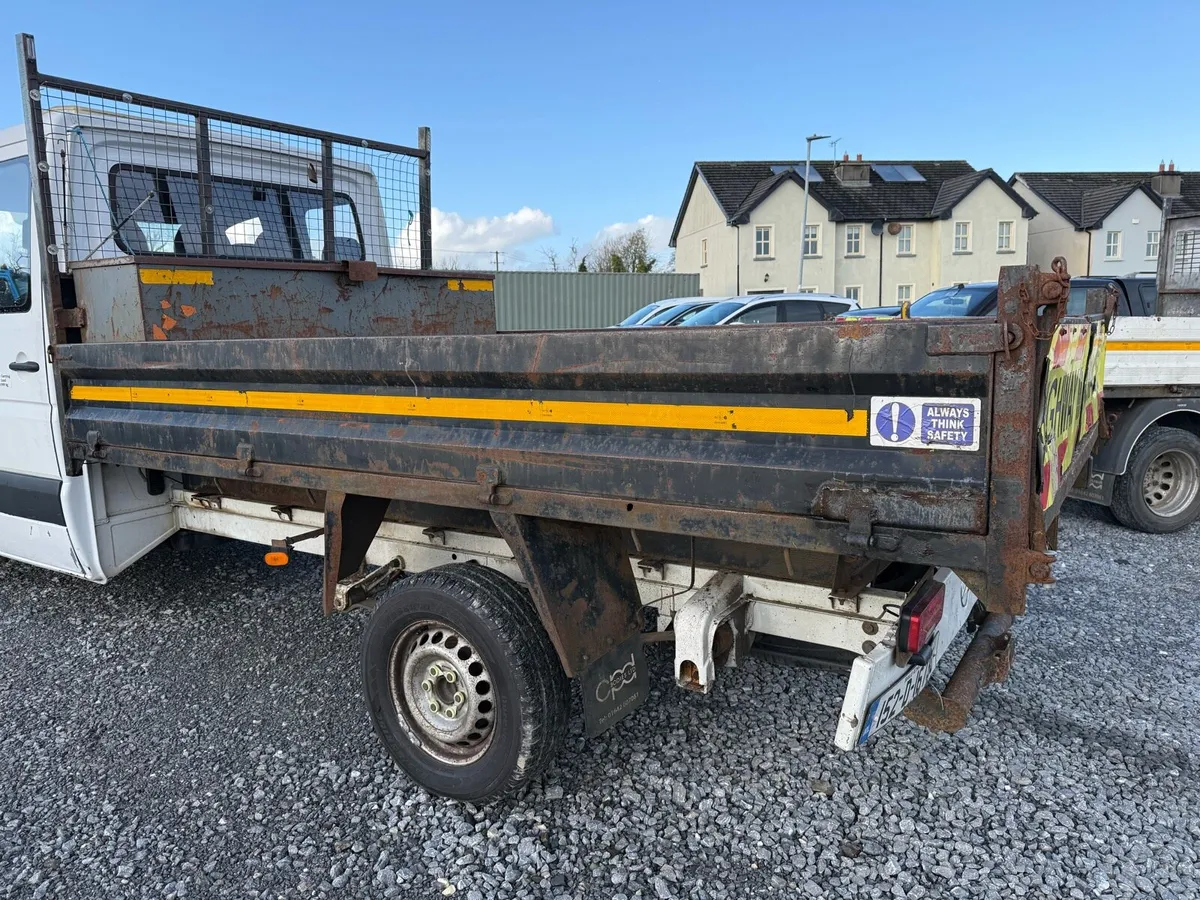 Mercedes Sprinter Crewcab Tipper - Image 4