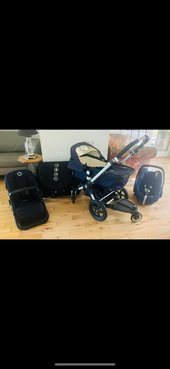 Bugaboo Travel System – Pram, Seat Unit, Car Seat - Image 1