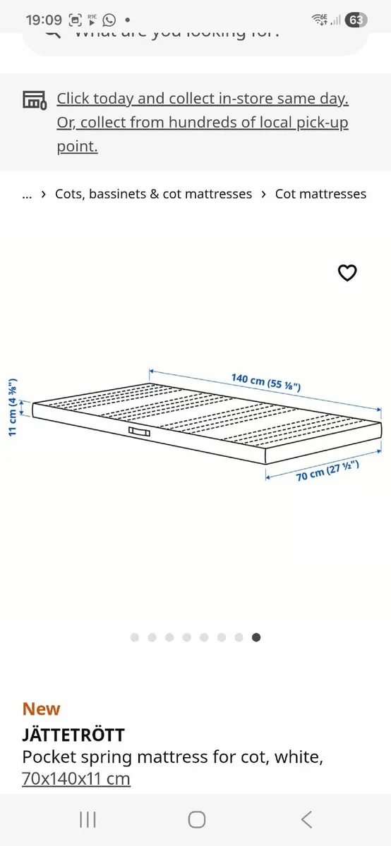 Baby mattress - Image 2