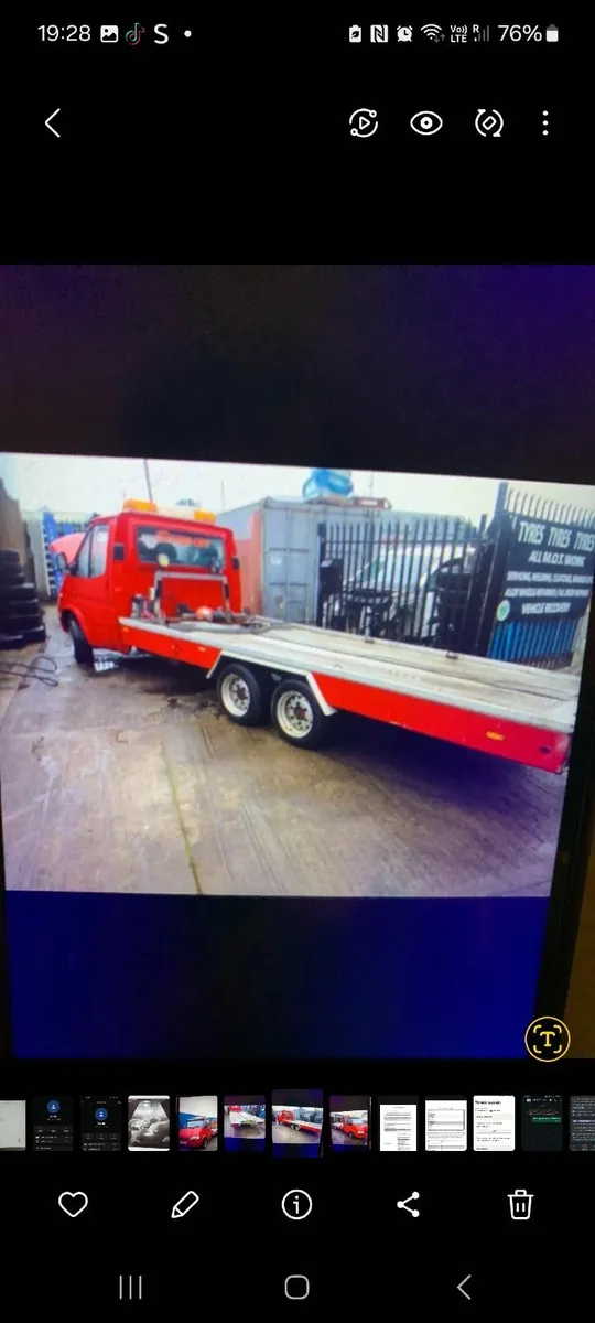 2000 ford transit mk5 recovery truck - Image 3