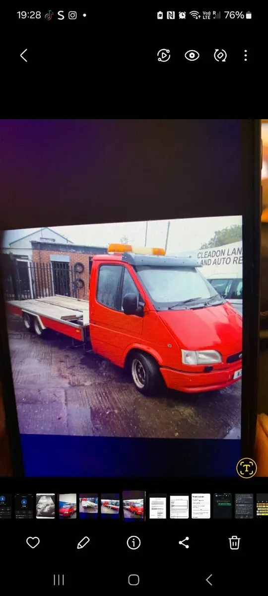 2000 ford transit mk5 recovery truck - Image 4