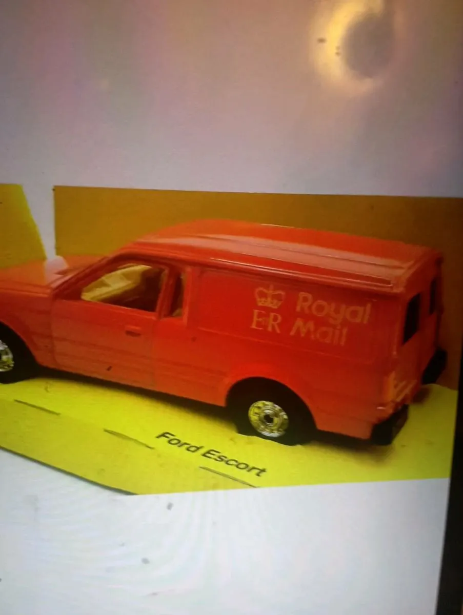 CORG ROYAL MAIL DIE-CAST FORD ESCORT VAN. - Image 2