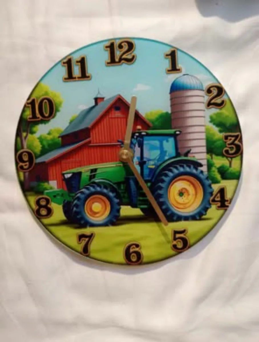 Child's Tractor Clock. Gorey - Image 3