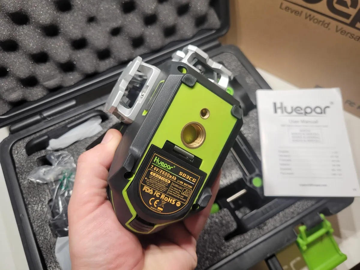 Trade Rated 3x360 Green Laser Level self leveling - Image 4