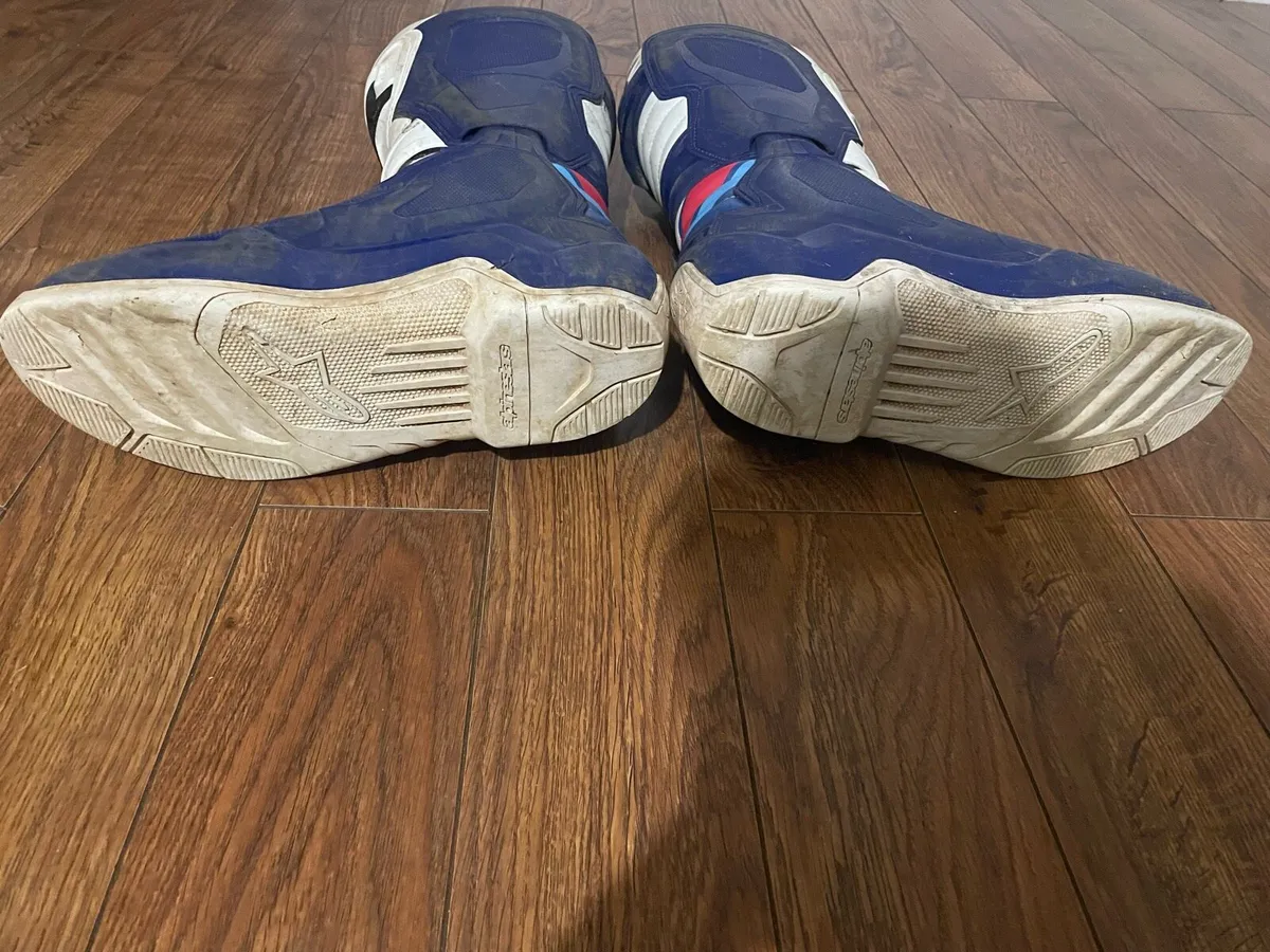 Alpinestars Tech3 motocross boots size13 - Image 3