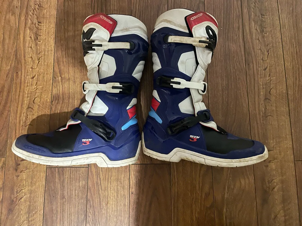 Alpinestars Tech3 motocross boots size13 - Image 4