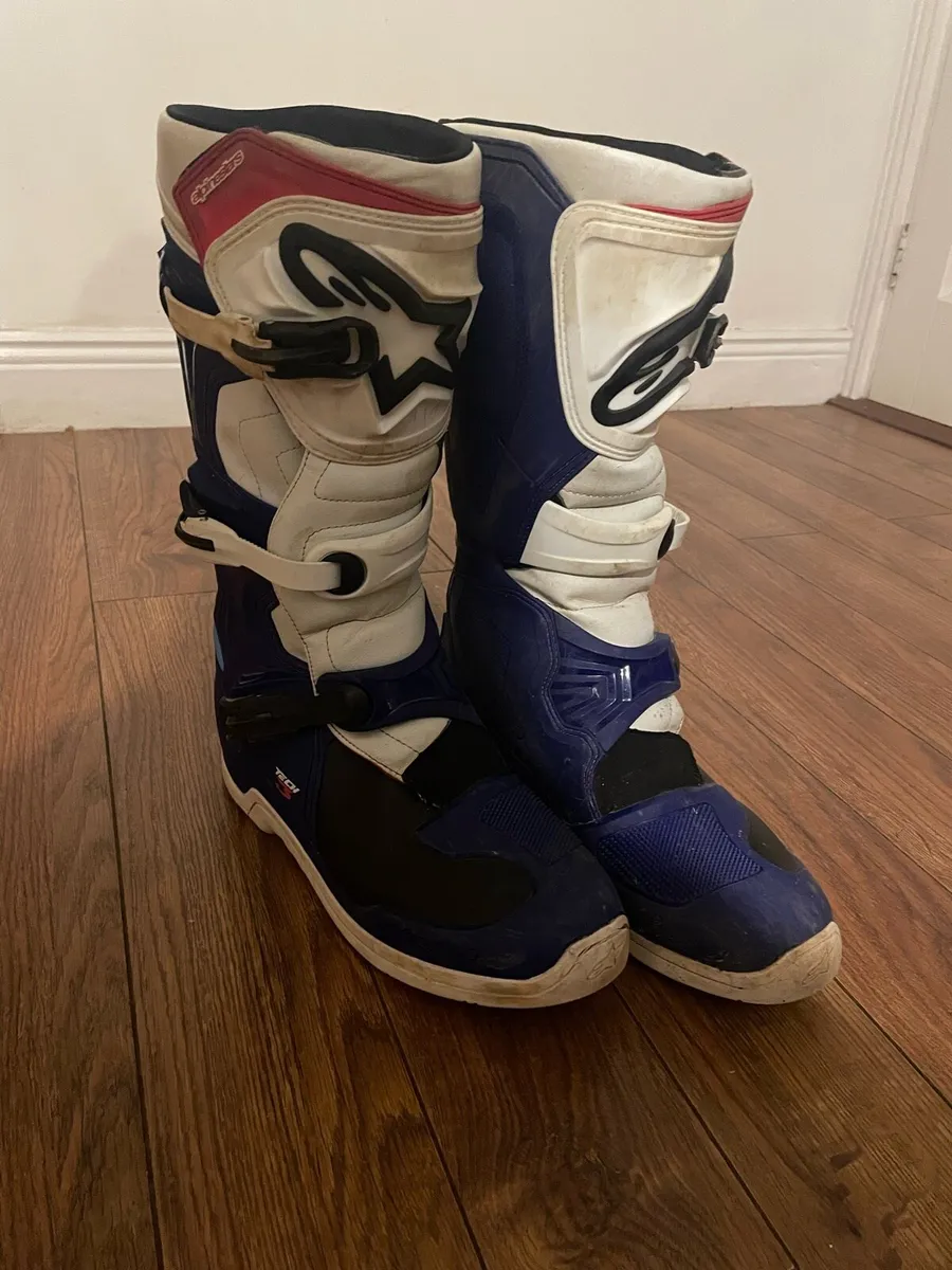 Alpinestars Tech3 motocross boots size13 - Image 1
