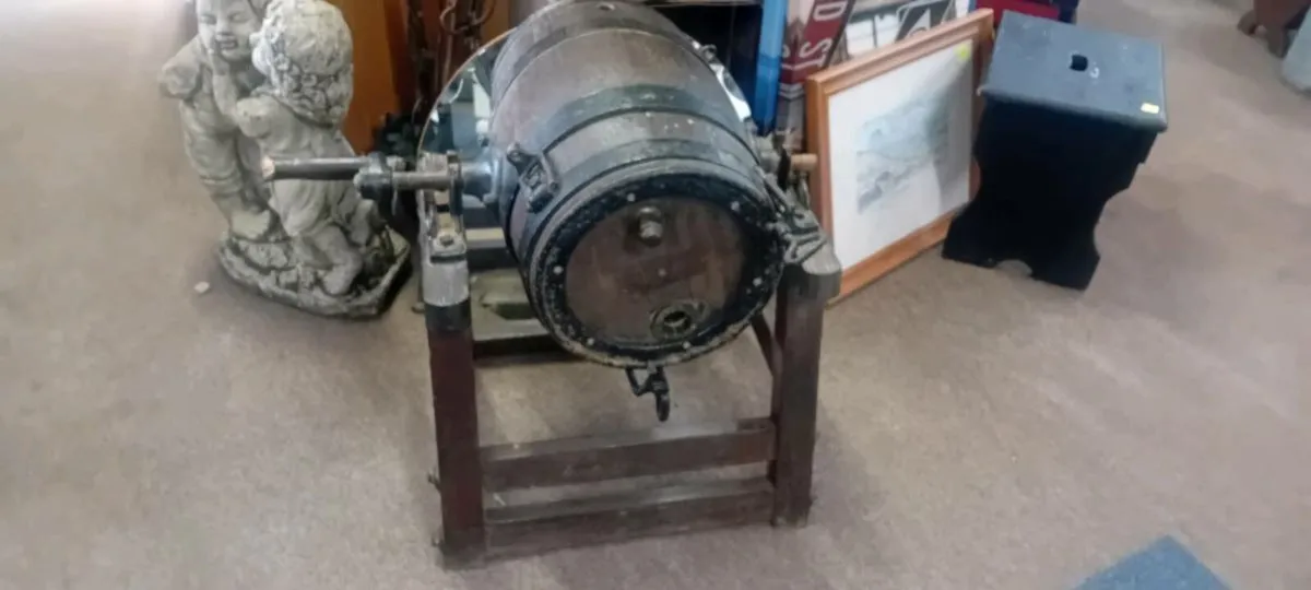 Antique Original Butter Churn - Image 1