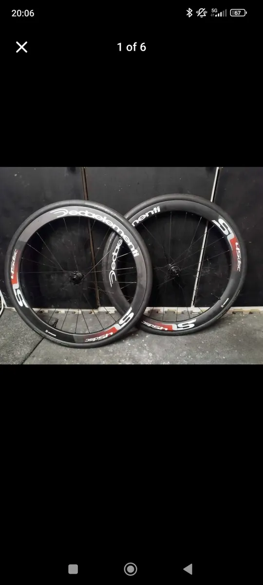Deda Elementi SL45 Carbon Wheelset - Image 1