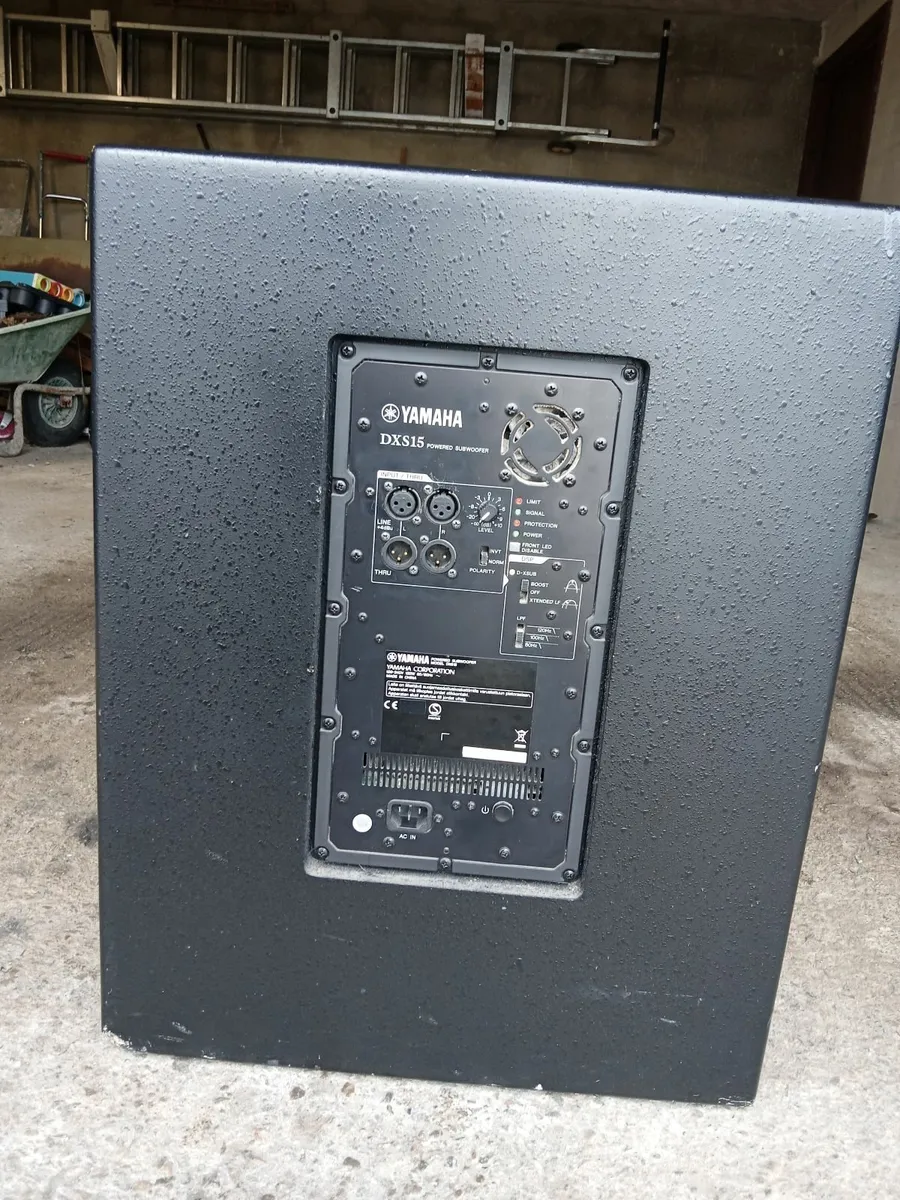 Yamaha DXS15 Active Subwoofer - Image 4