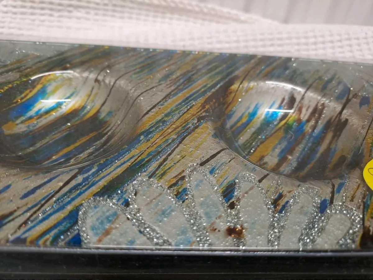 Large Vincenza Collection Glass Tealight Candle CH - Image 4