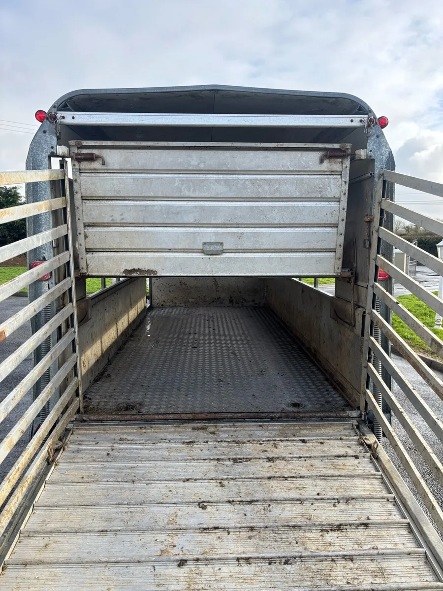 Factory made cattle / sheep trailer - Image 4