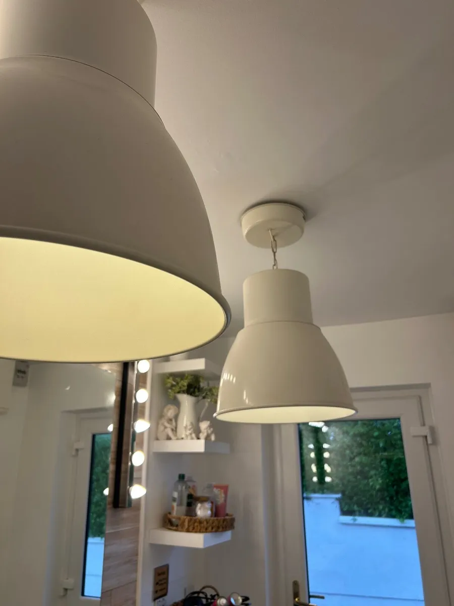 Two Ceiling lights - Image 1