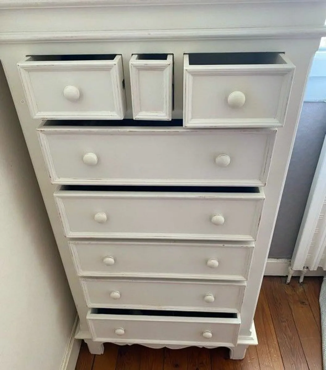 Country Corner solid wood drawers shabby - Image 2