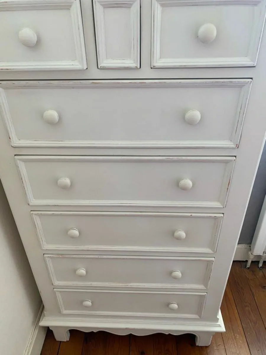 Country Corner solid wood drawers shabby - Image 3