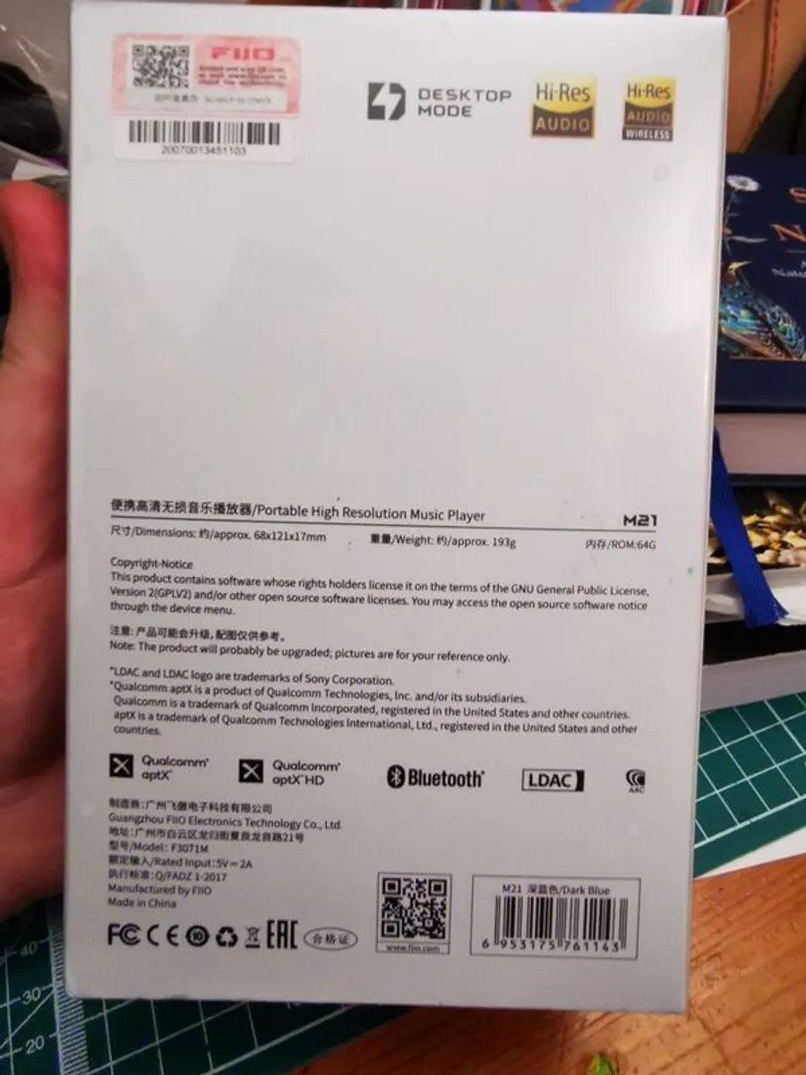 Fiio M21 DAP mp3 player - Image 3