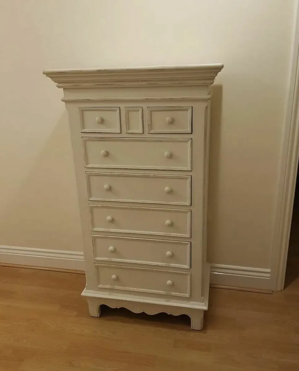 Country Corner solid wood drawers shabby - Image 1