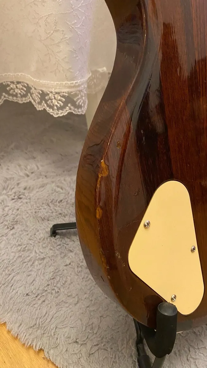 Fretless Aria Pro II CSB-380 Cardinal Series - Image 4