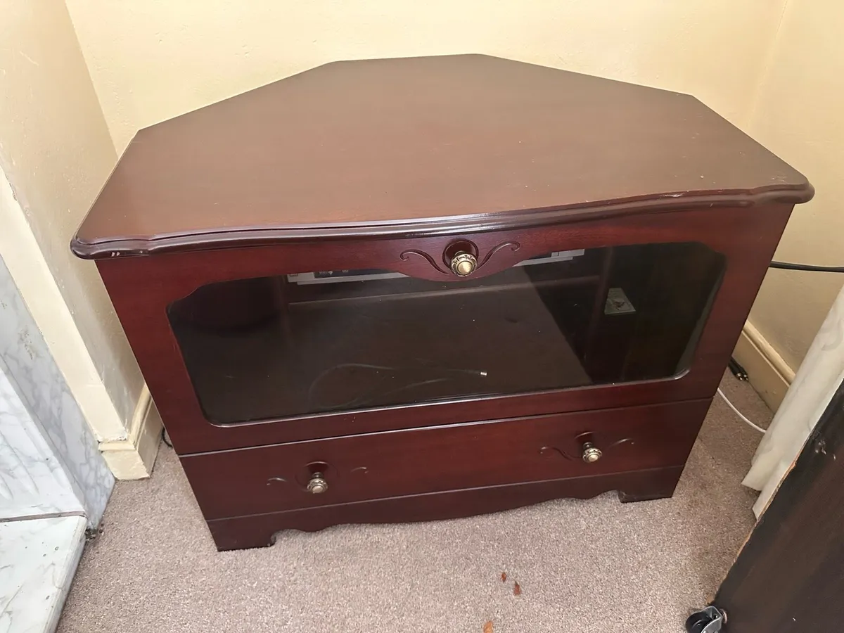 Mahogany TV Stand - Image 2