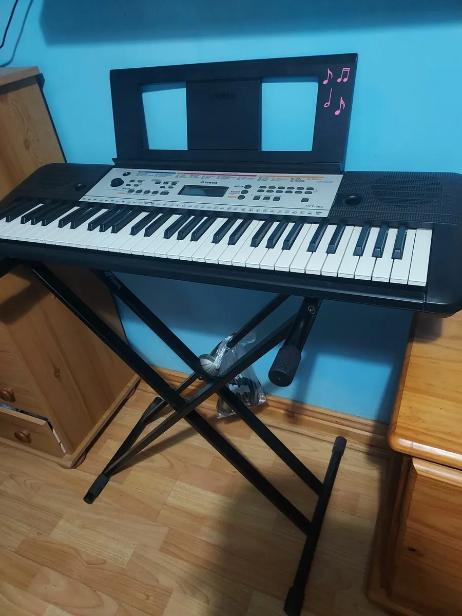 Keyboard,yamaha,ypt-260 - Image 2