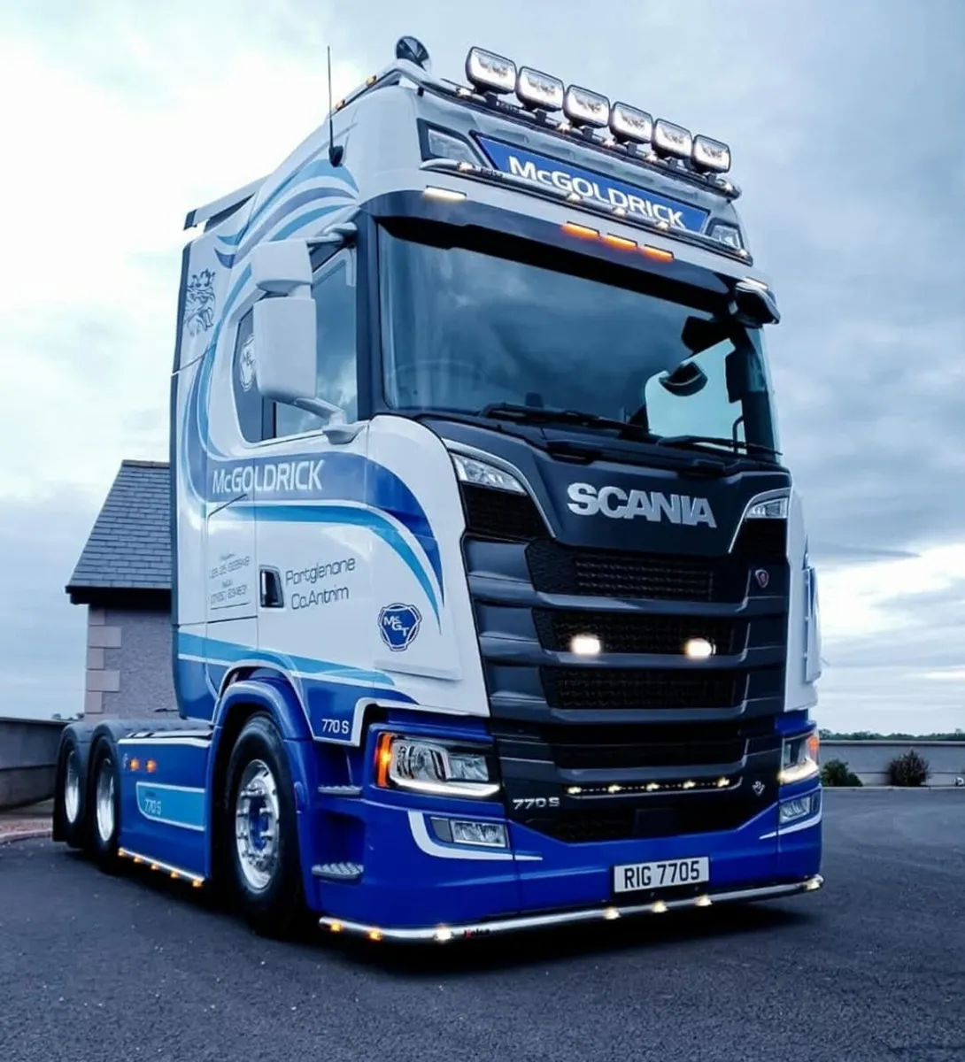 2022 Scania S770 twin wheel tag - Image 3