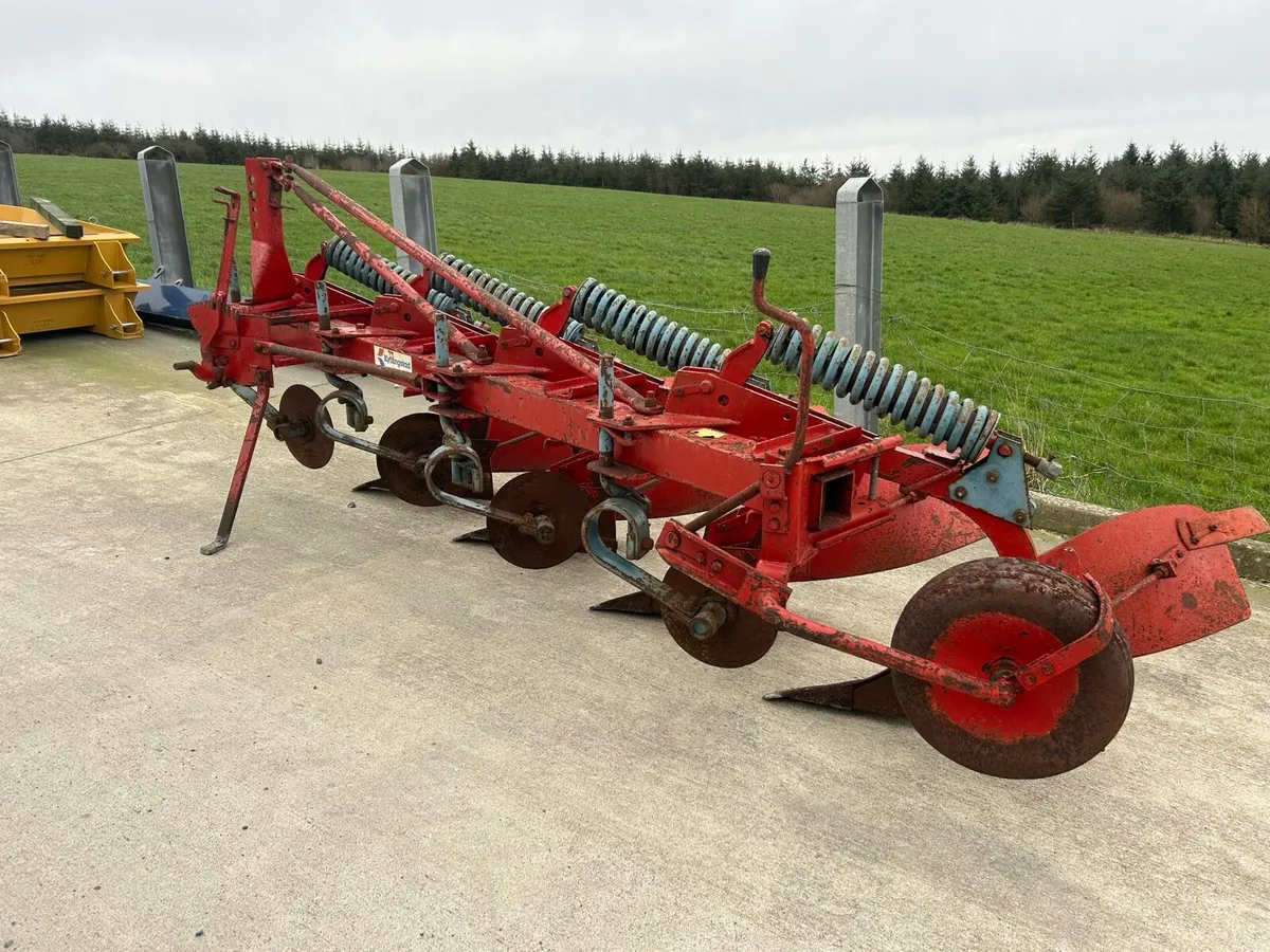 Plough 4 Furrow Spring Loaded Kyllingstad - Image 2