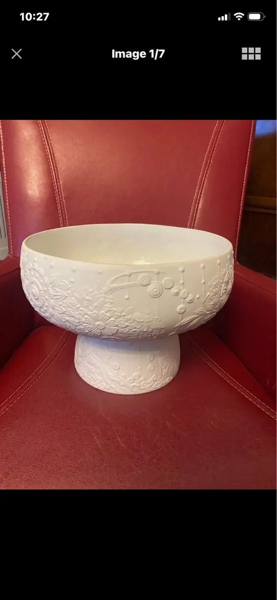 Rare Lladro Large Pastoral Vase - Image 1