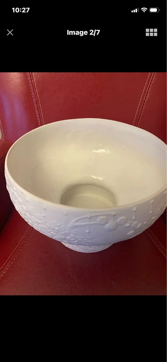 Rare Lladro Large Pastoral Vase - Image 2