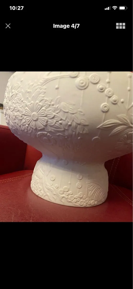 Rare Lladro Large Pastoral Vase - Image 4