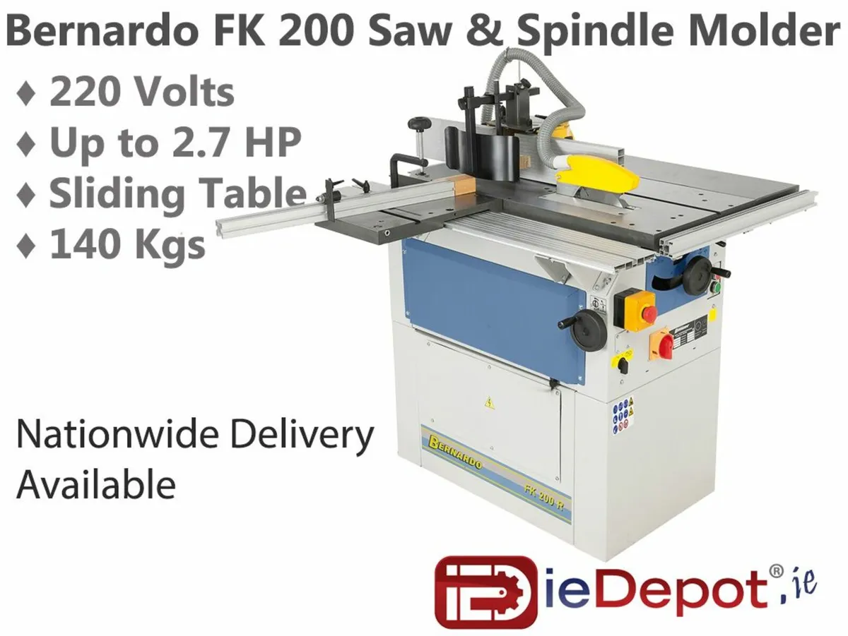 Table Saw and Spindle Molder