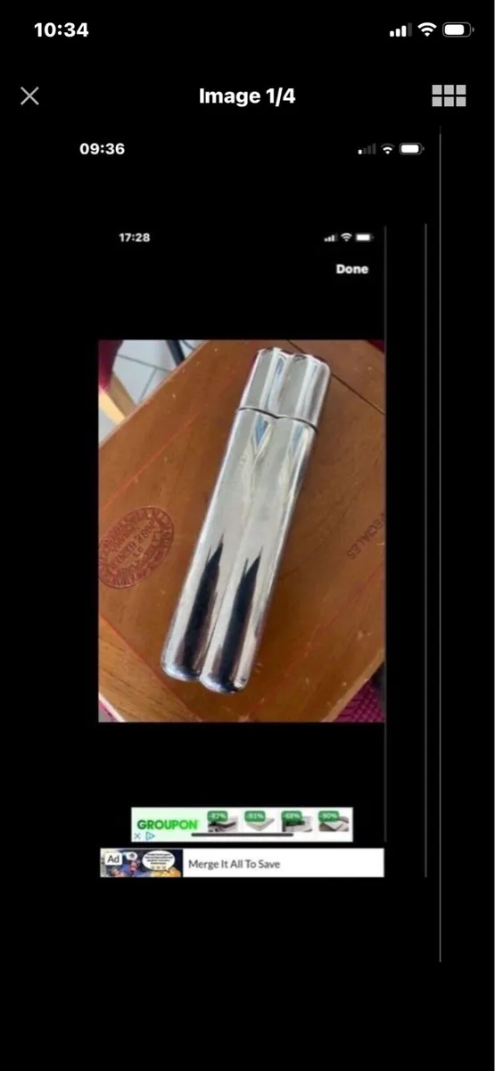 Metal Chamaco Double Cigar Tube - Image 1