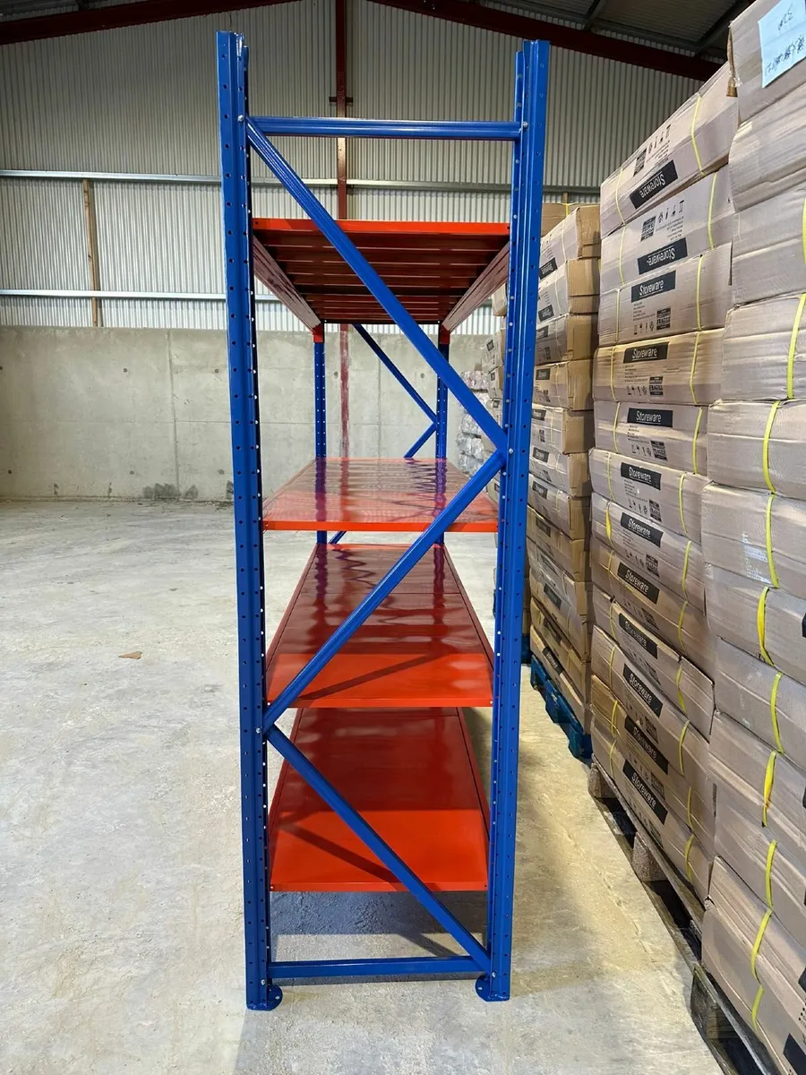 4 Layer All Metal Longspan Shelving Racking - Image 3
