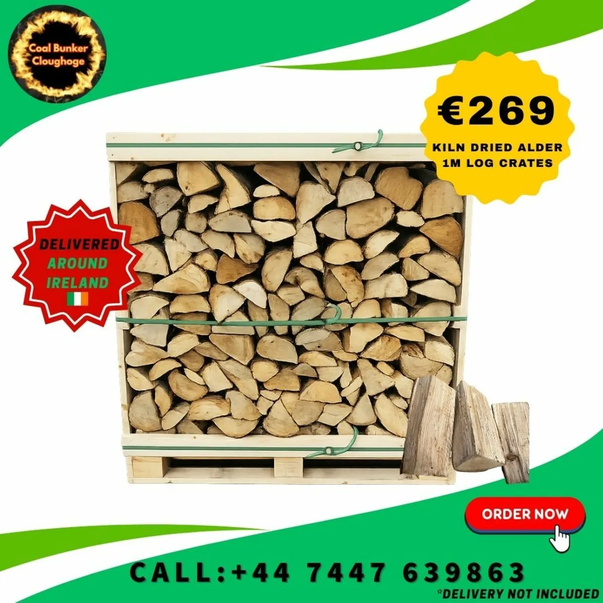 Kiln Dried Log Crates - Image 1