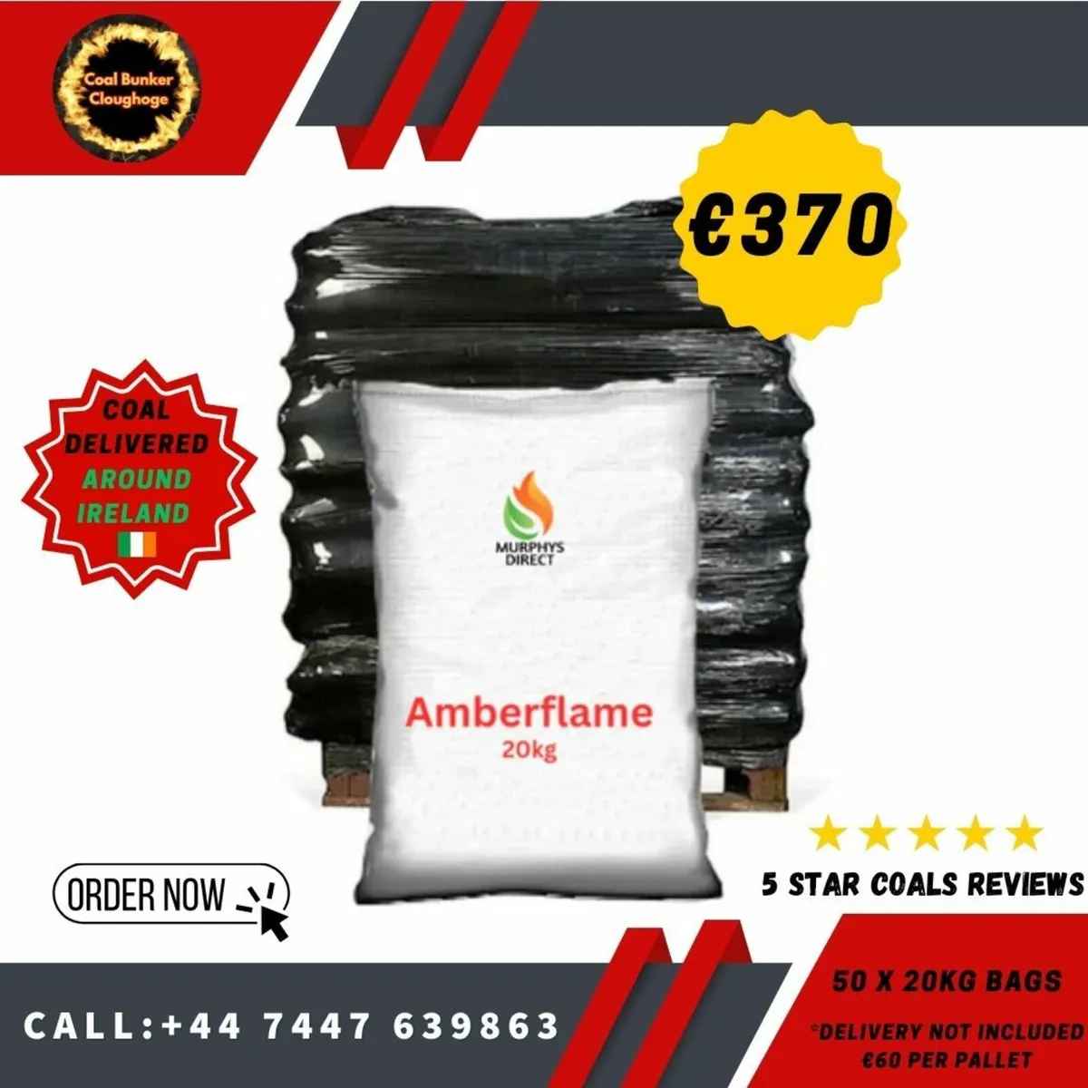 Tonne Pallets of Coal - Image 1