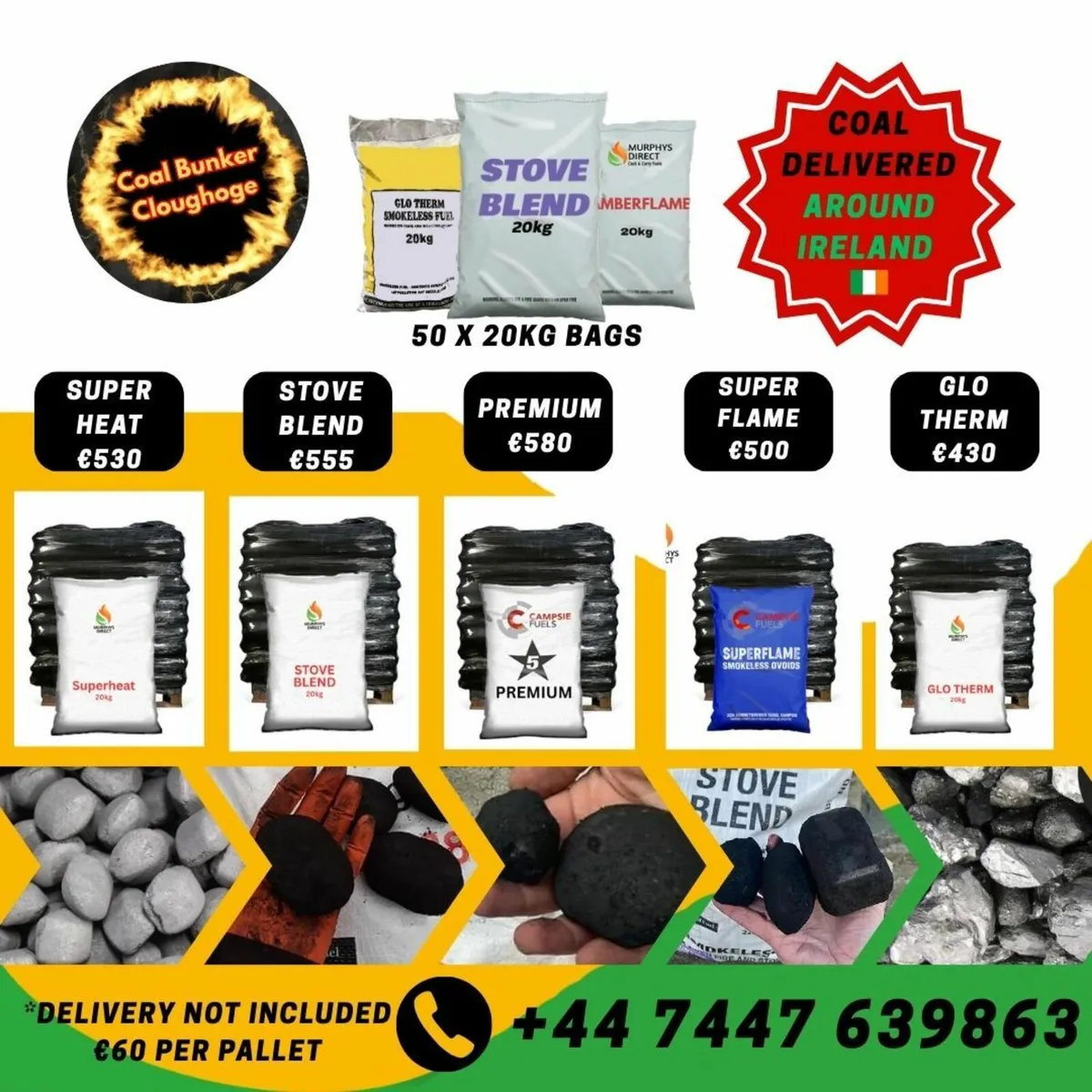 Tonne Pallets of Coal - Image 3