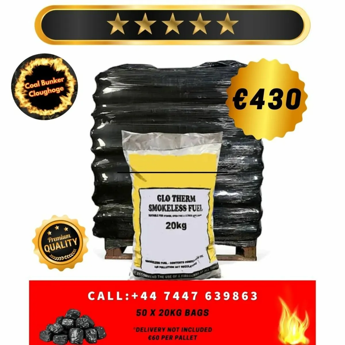 Tonne Pallets of Coal - Image 4