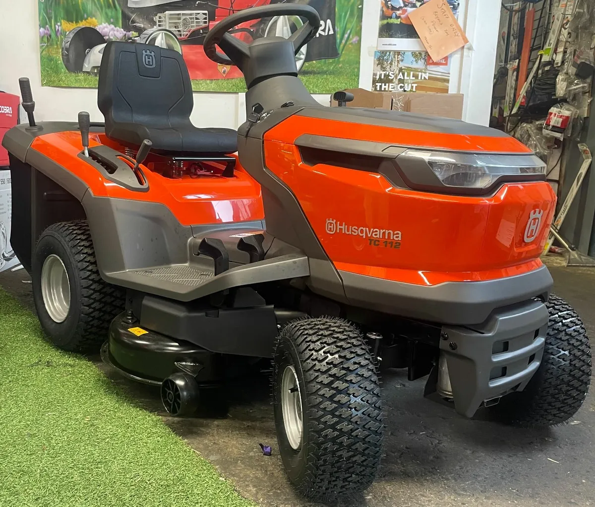Husqvarna TC112 ride on lawnmower - Spring Offer - Image 1