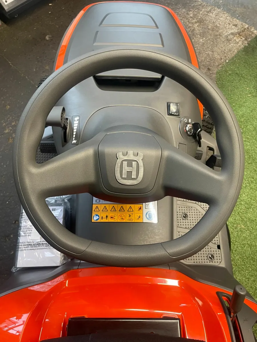 Husqvarna TC112 ride on lawnmower - Spring Offer - Image 3