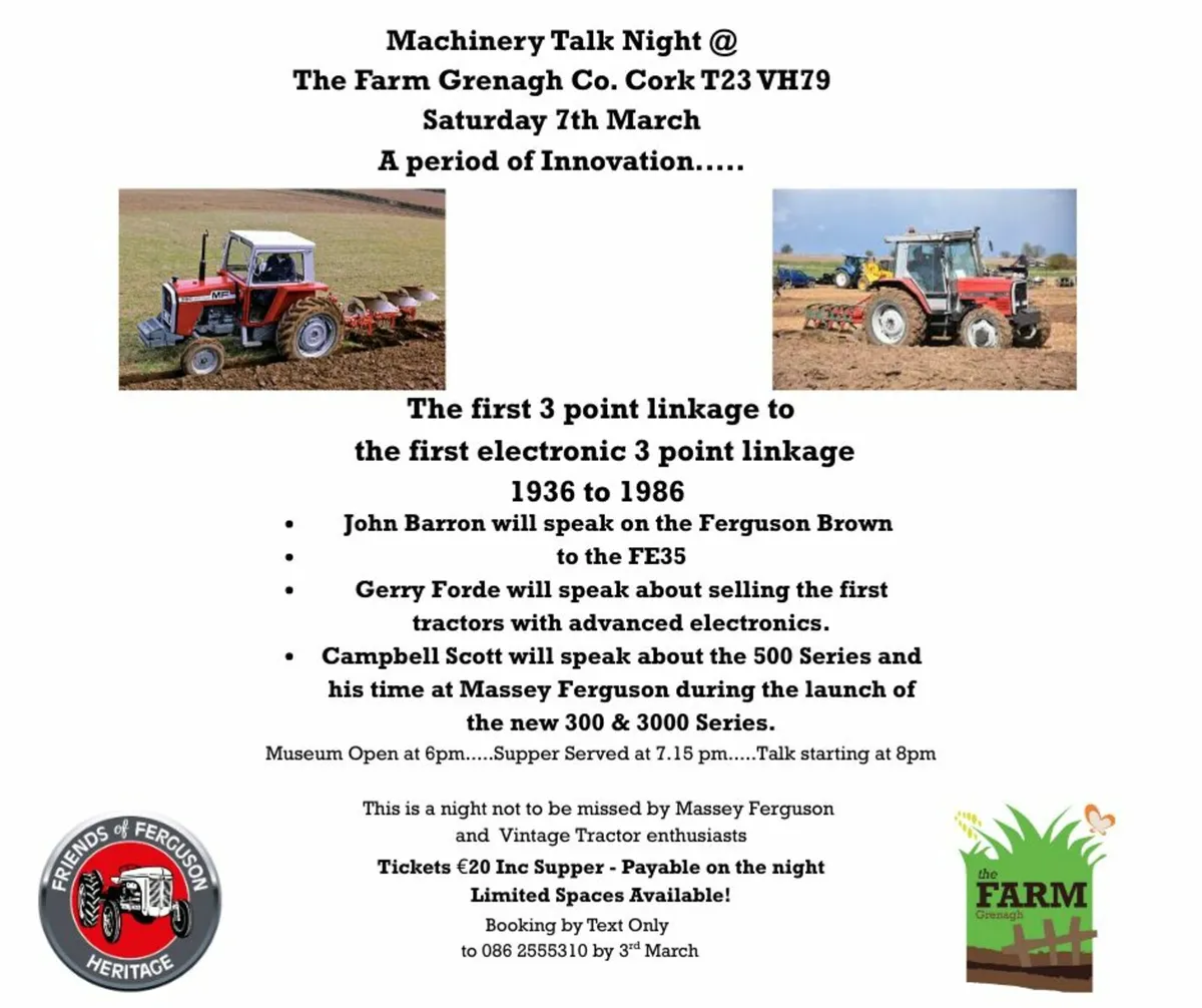 Tractor Talk Night - Image 1