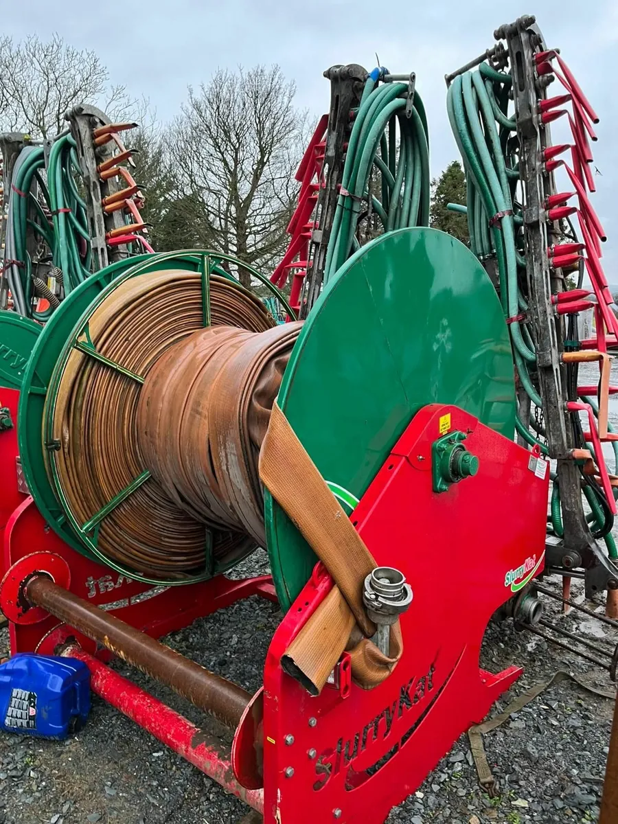 12m Slurrykat Umbilical Dribble bar, Reel & Hose - Image 2
