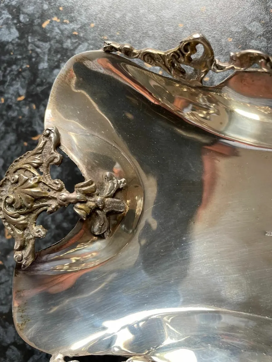 Vintage silver dish - Image 3