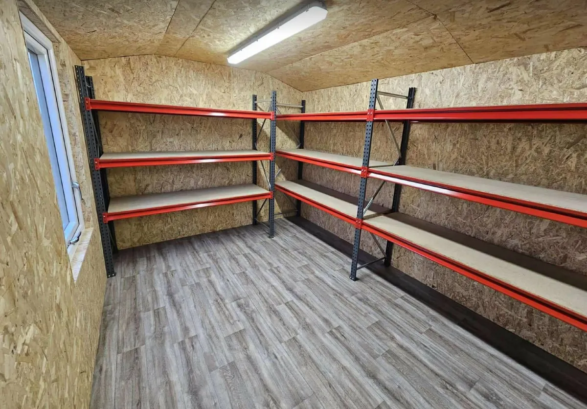 Brand new heavy duty longspan shelving - Image 1