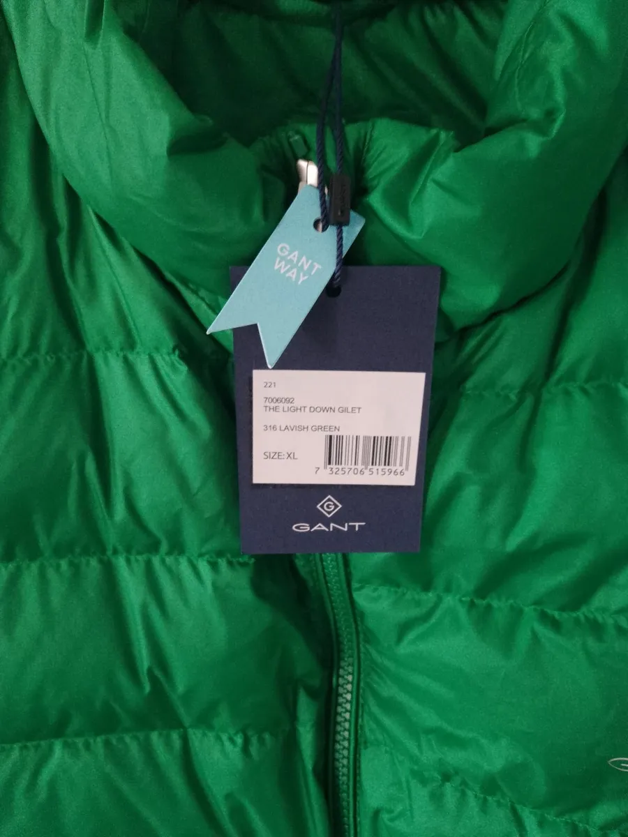 Gant Quilted Gilet XL - Image 3